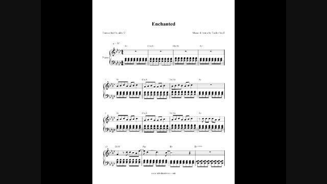Enchanted-Piano Cover
