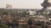 حمله هوایی به پایگاه تروریست ها در سوریه