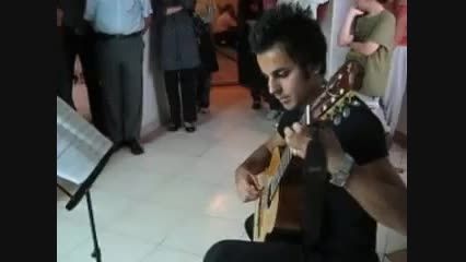 میلاد آقاسی هنرجوی گیتار پرشا صالح - آموزشگاه موسیقی