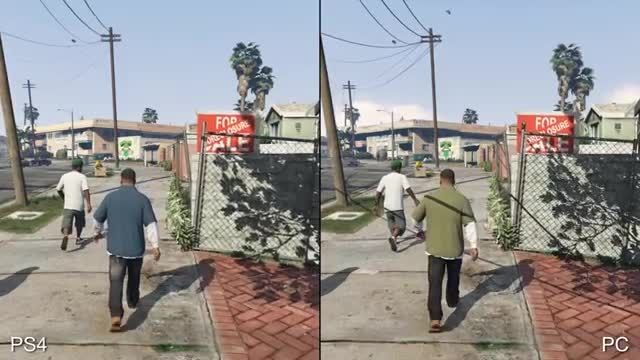 Grand Theft Auto 5: PS4 vs PC از Guard3d.com