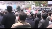 تشییع شهید در میدان نبوت(هفت حوض)