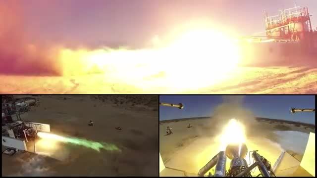 آزمایش  راکت پیشرانه موشک های جدید ناسا 2016