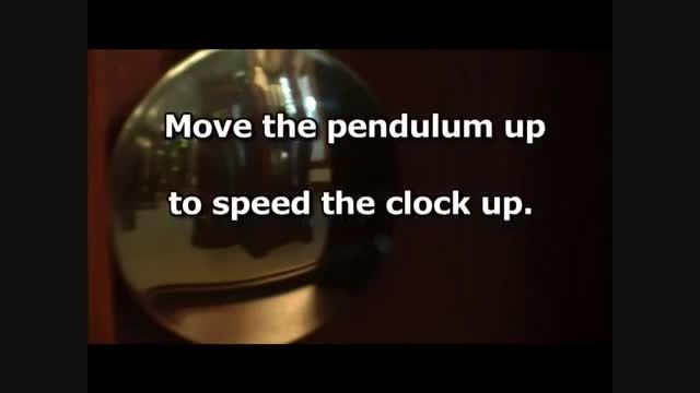 How to Adjust a Pendulum Clock