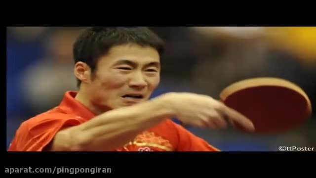 زیباترین صحنه های پینگ پنگ از مردان تنیس روی میز جهان