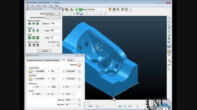 آموزش نرم افزار پاورمیل Powermill- 4-10