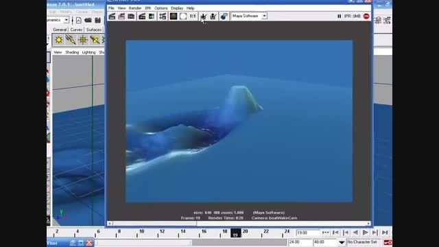 create realistic OCEAN in MAYA