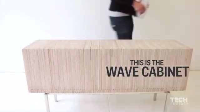 Wave cabinet