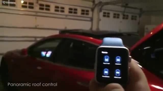 کنترل هوشمند خودرو توسط اپل واچ