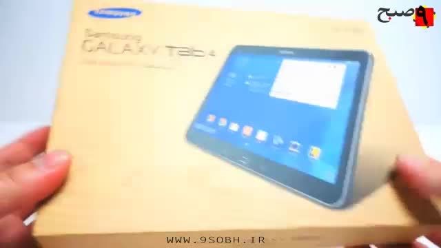 جعبه گشایی تبلت Samsung Galaxy Tab S 10