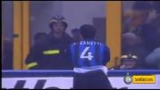 کلیپ پخش شده در ورزشگاه جوزپه مئاتزا برای زانتی