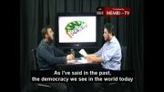مخالفت سریح یکی از فرماندهان جبهه ی اسلامی سوریه با دموکراسی