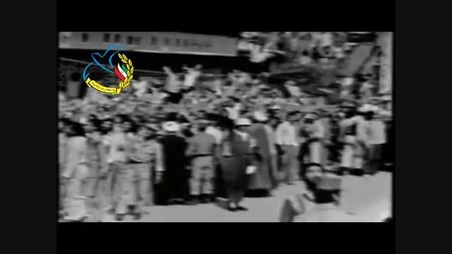 رژه ارتش در حضور امام خمینی (ره)