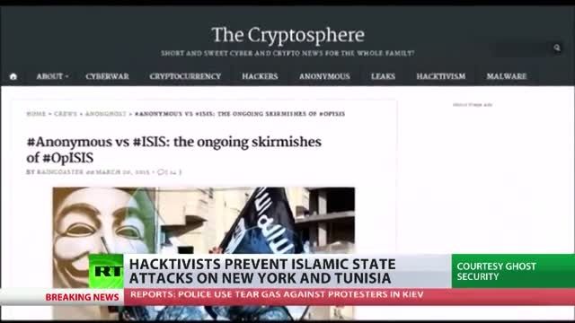جنگ سایبر گروهی از هکرهای سفید علیه داعش ISIS