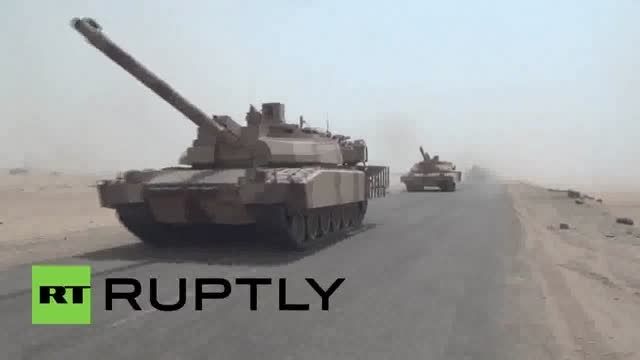 اعزام صدها دستگاه تانک عربستانی به یمن