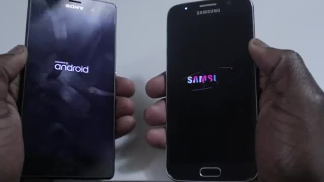 Samsung Galaxy S6 vs Sony Xperia Z3_Apps speed test