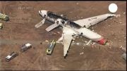 ویدئو / سقوط هواپیما به دلیل بی تجربگی خلبان در آمریكا