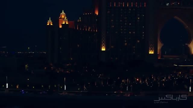 نمایش تجملی پلیس دبی با ماشین های سوپر اسپرت!!!