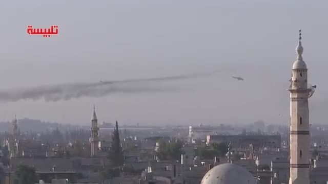 بمباران بالگرد روس در تلبیسه