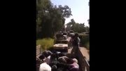 انتقال تروریست های دستگیر شده در رمادی