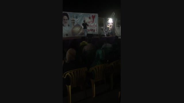 مسعود نیکخواه اجرای جشن خیریه کرمان