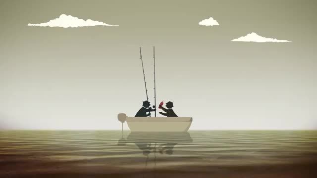 ماهیگیری-انیمیشن کوتاه(طنز)