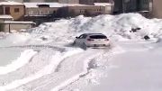 کیا اسپورتیج در برف سنگین