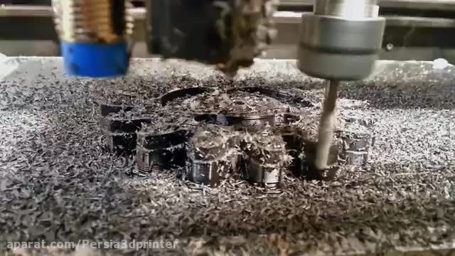 پرینتر سه بعدی و فرز CNC در یک دستگاه