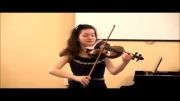 ویولن از انا ساوكینا - Bach,Adagio