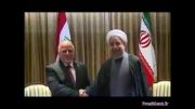 دیدار روحانی با نخست وزیر عراق