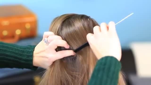 درست کردن مو به شکل السا