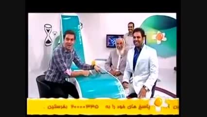 سوتی های خنده دار علی ضیا در برنامه های زنده ا