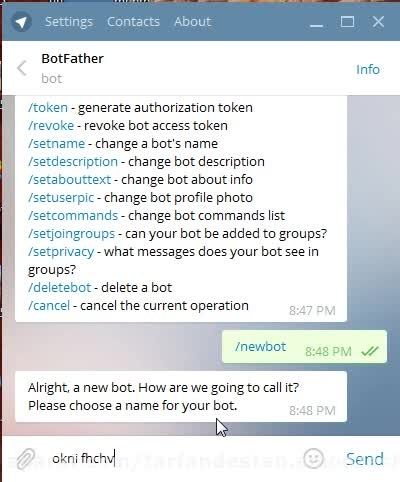 اموزش ساخت ربات هوشمند تلگرام
