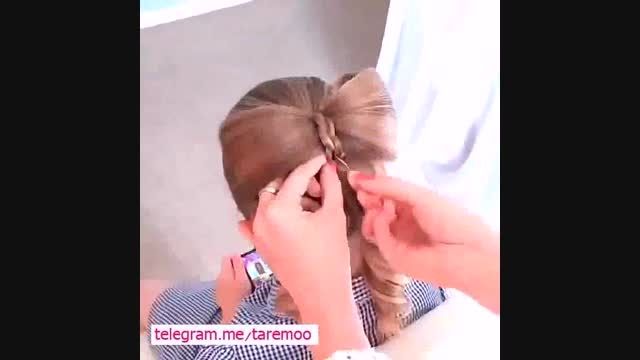 آموزش آرایش شینیون مو
