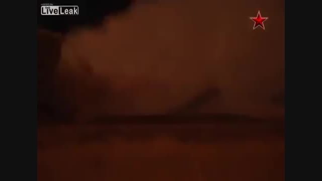 رزمایش موشکی روسیه در شب (بسیار جذاب)