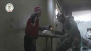 هدف قرار دادن مقر نیروهای مردمی سوریه توسط توپ دست ساز