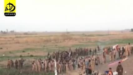 هجوم نیروهای عصائب اهل الحق به داعش در شمال سامرا