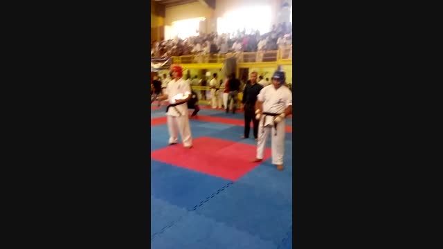 مسابقات قهرمانی کیوکوشین کاراته تزوکا شهریور 94