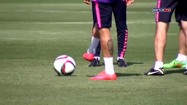 تمرینات بارسلونا (25.05.2015)
