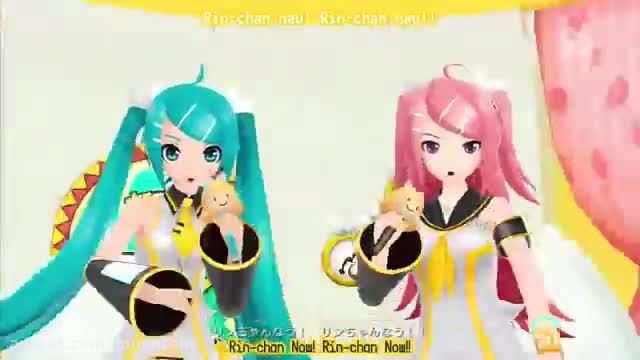 Hatsune Miku and Megurine Luka