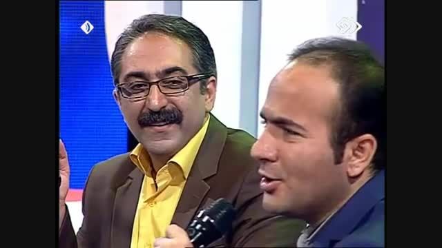 سوتی خنده دار در برنامه زنده - حسن ریوندی