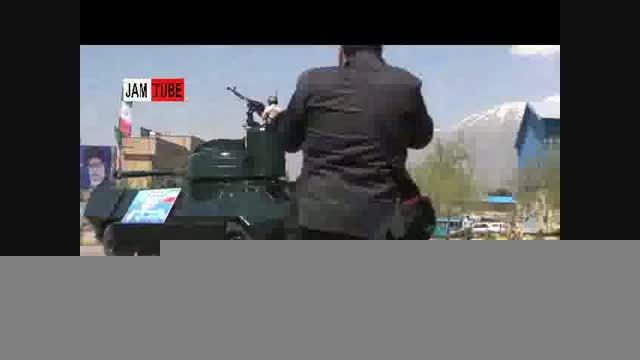 اولین ربات مسلح ارتش جمهوری اسلامی ایران