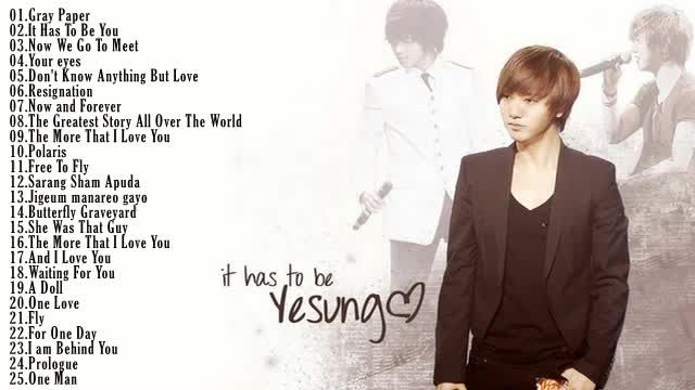بهترین  آهنگ های (Yesung)  از سوپر جونیور