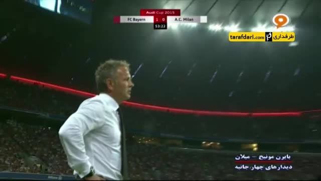 عصبانیت میهایلوویچ در هنگام لو دادن توپ توسط بازیکنانش