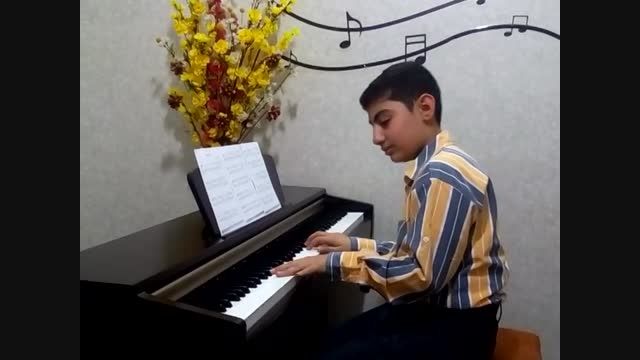سامان حسینی-پیانو-آهنگ جان مریم