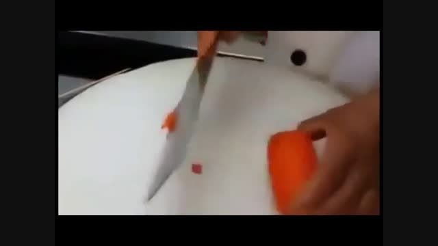هنر نمایی با هویج