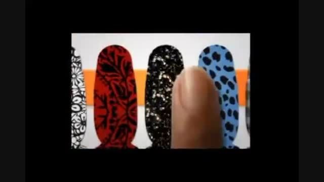 دستگاه طراحی ناخن hollywood nails به زبان فارسی
