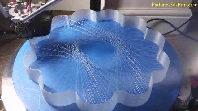 شبیه سازی پیله کرم ابریشم با پرینتر سه بعدی