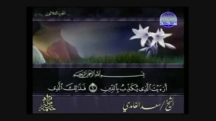 سعد الغامدی - سورة الماعون