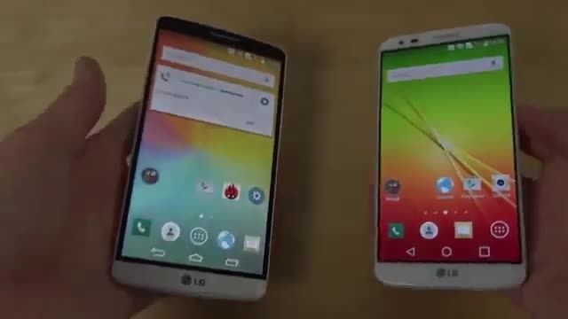 LG G3 Android 5.0 Lollipop vs. LG G2 Android 5.0.2
