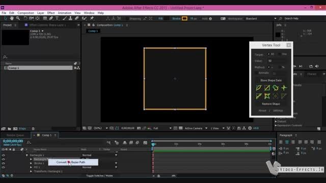 Vertex Tool In After Effects